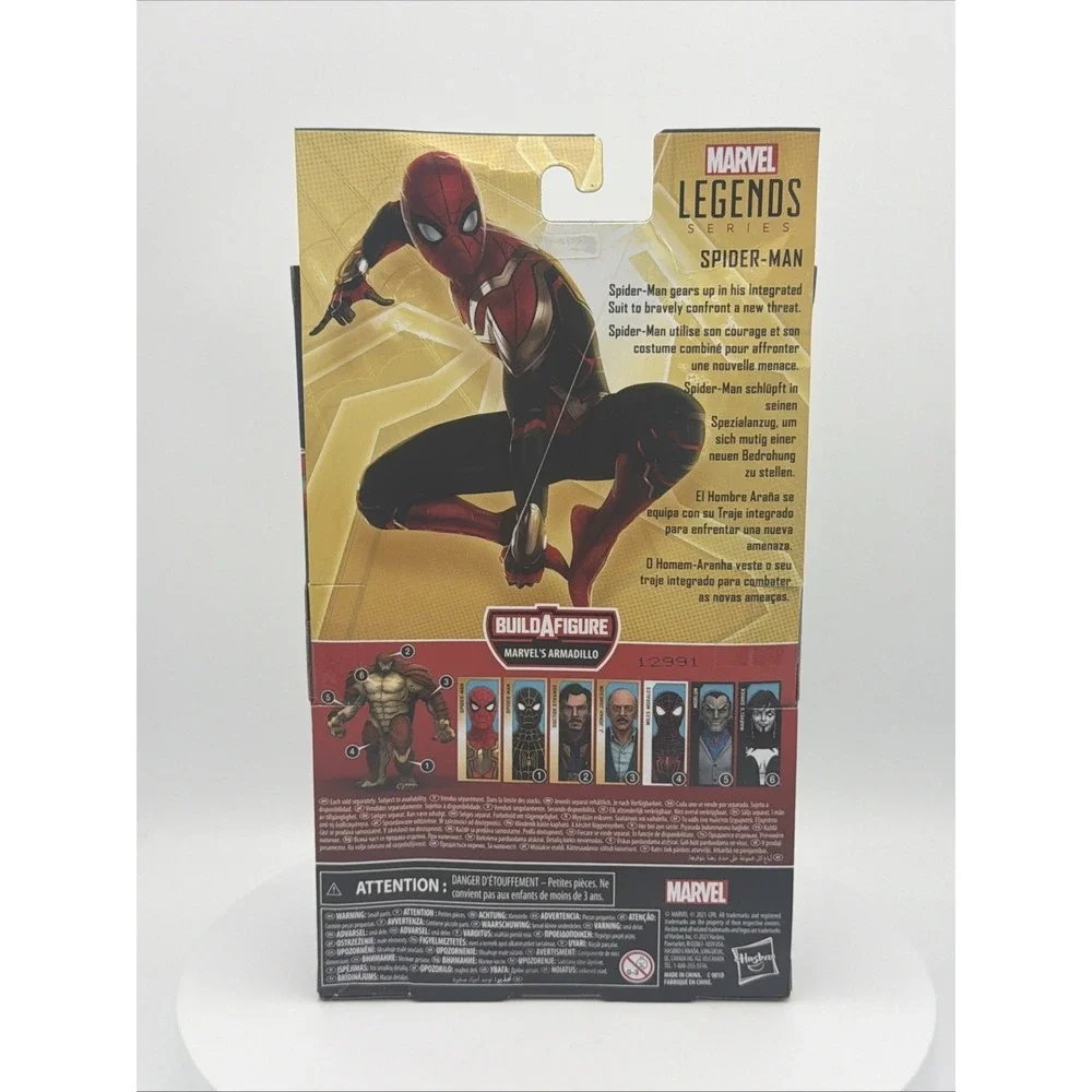 Marvel Legends Series Spider-Man No Way Home Integrated Suit *Damaged Box *